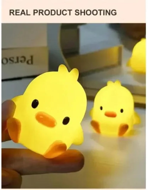 Luz Noturna Pato para Quarto – Decoração Fofa de Animal