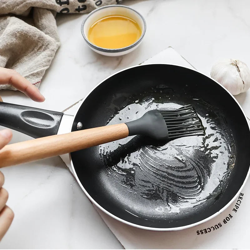 Kit de Utensílios de Cozinha em Silicone 12 Peças – Antiaderente
