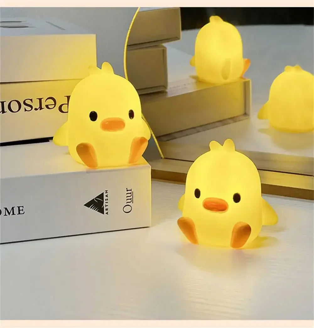 Luz Noturna Pato para Quarto – Decoração Fofa de Animal