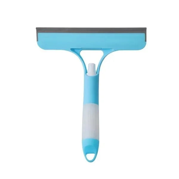Limpa-Vidros Multifunções com Spray – Escova de Limpeza para Casa e Automóvel