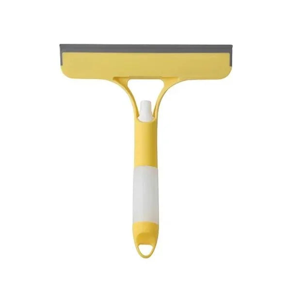 Limpa-Vidros Multifunções com Spray – Escova de Limpeza para Casa e Automóvel
