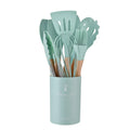 Kit de Utensílios de Cozinha em Silicone 12 Peças – Antiaderente