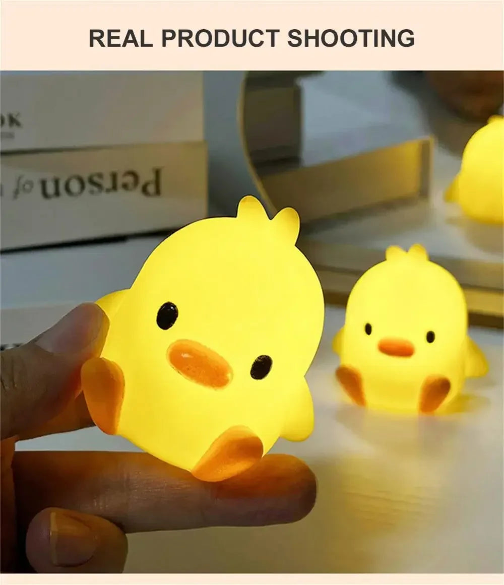 Luz Noturna Pato para Quarto – Decoração Fofa de Animal