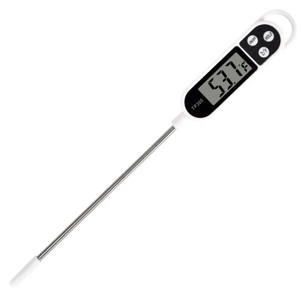 Termómetro Digital de Cozinha TP300 – Para Carne, Óleo, Água e BBQ