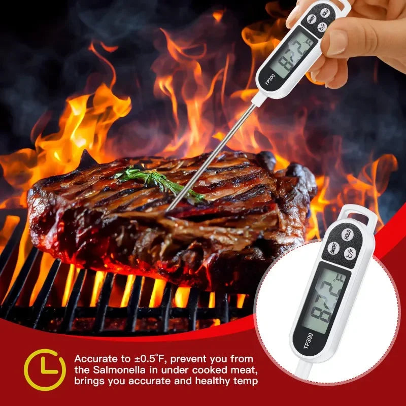 Termómetro de Cozinha Digital Eletrónico de Sonda para Alimentos